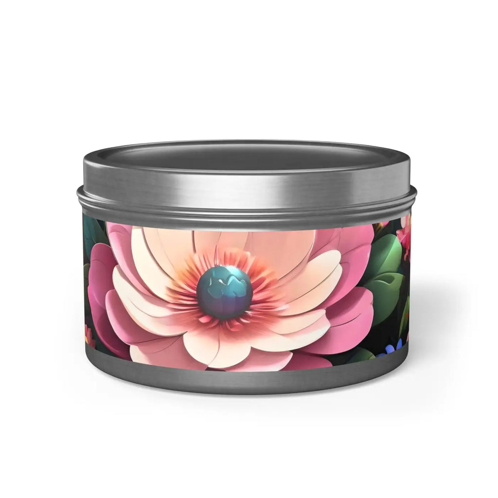 Aromatic Tin Candles - Mango Coconut Escape Scent - DipaliZ