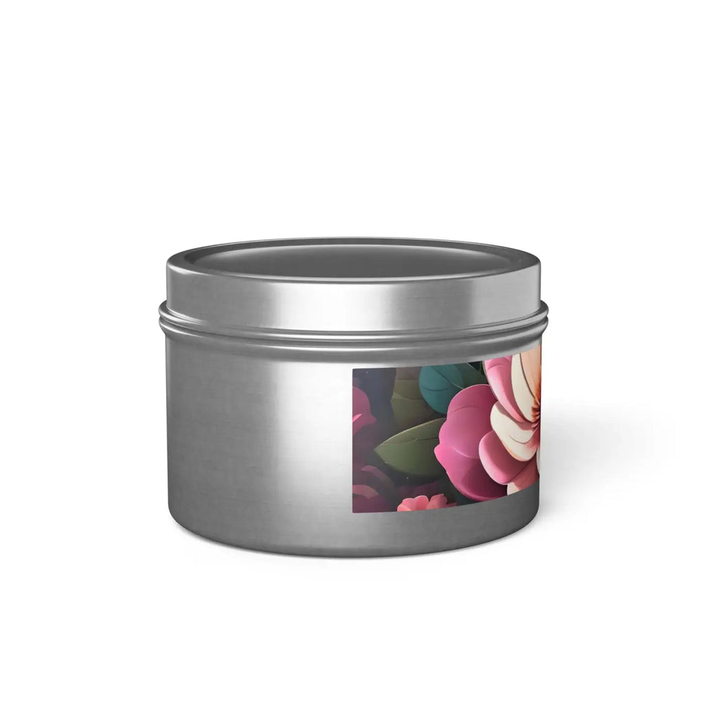 Aromatic Tin Candles - Mango Coconut Escape Scent - DipaliZ