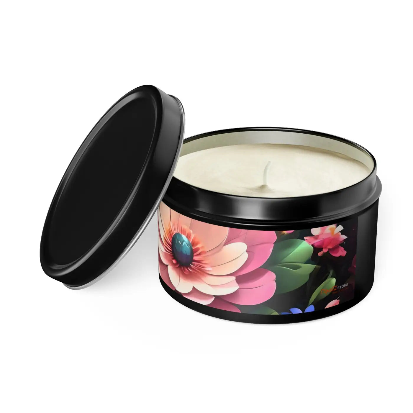 Aromatic Tin Candles - Mango Coconut Escape Scent - DipaliZ