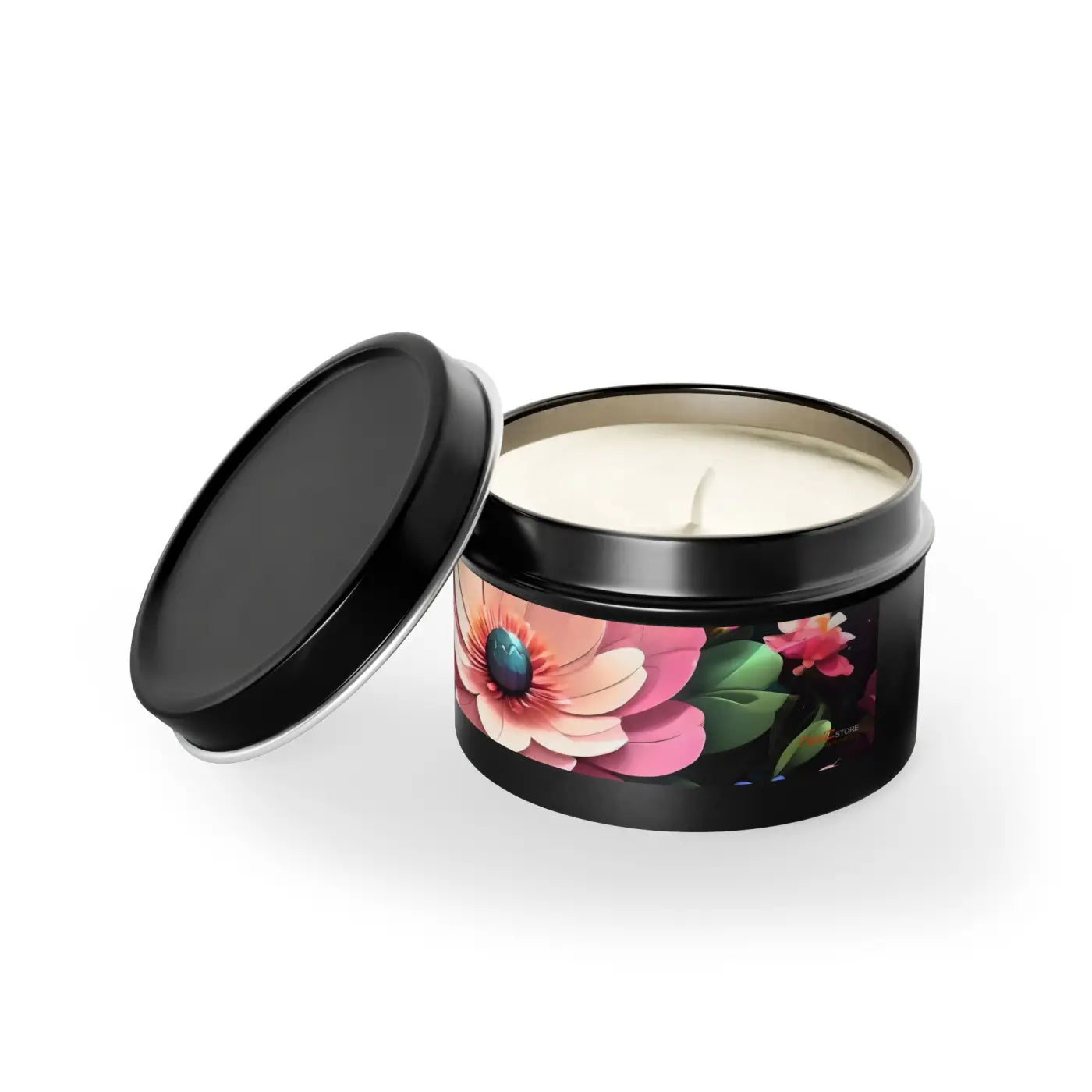Aromatic Tin Candles - Mango Coconut Escape Scent - DipaliZ