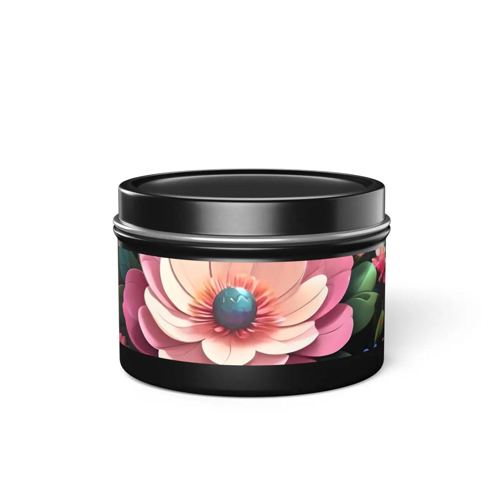 Aromatic Tin Candles - Mango Coconut Escape Scent - DipaliZ