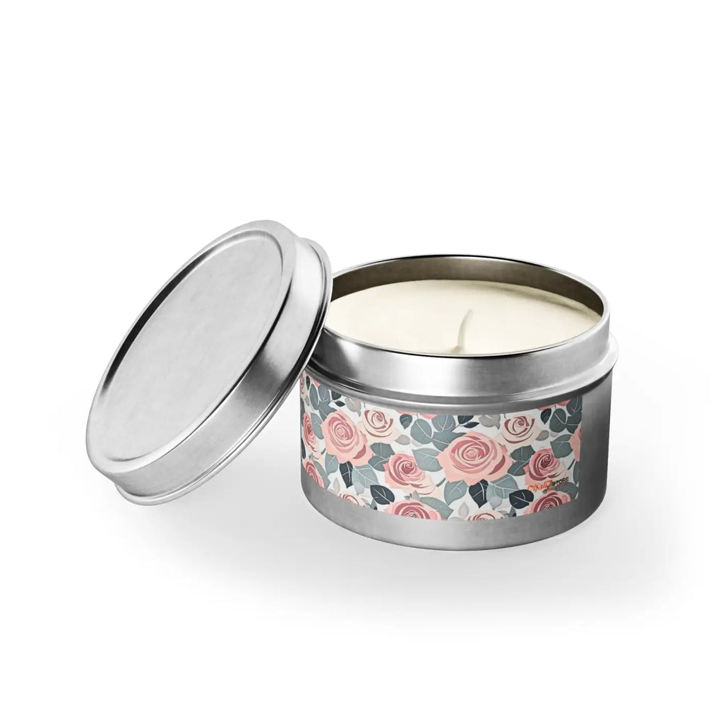 Tin Candles - Fresh Coffee Mango Coconut Scent - DipaliZ