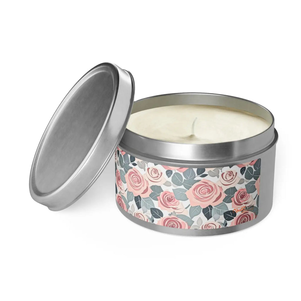 Tin Candles - Fresh Coffee Mango Coconut Scent - DipaliZ