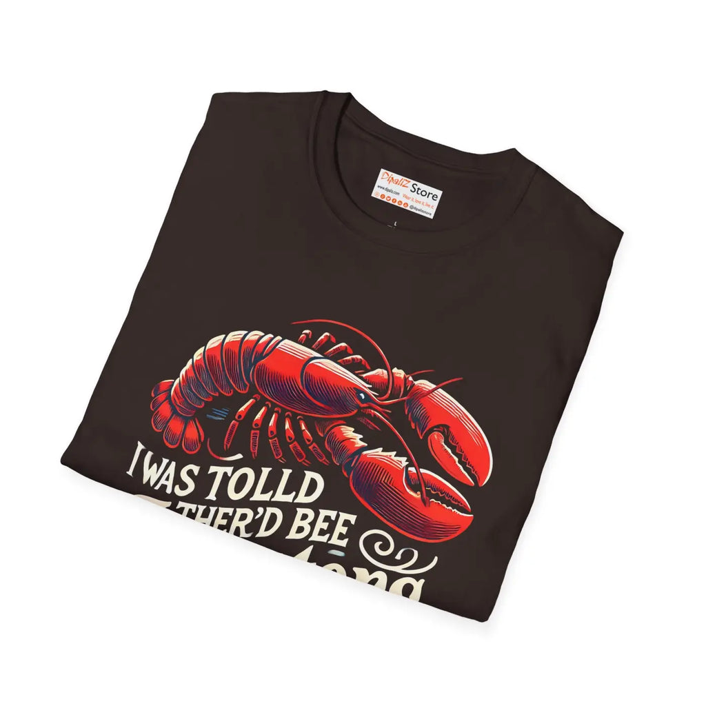 Lobster Lovers Unisex Softstyle Tee - Cool Vibes Design - DipaliZ