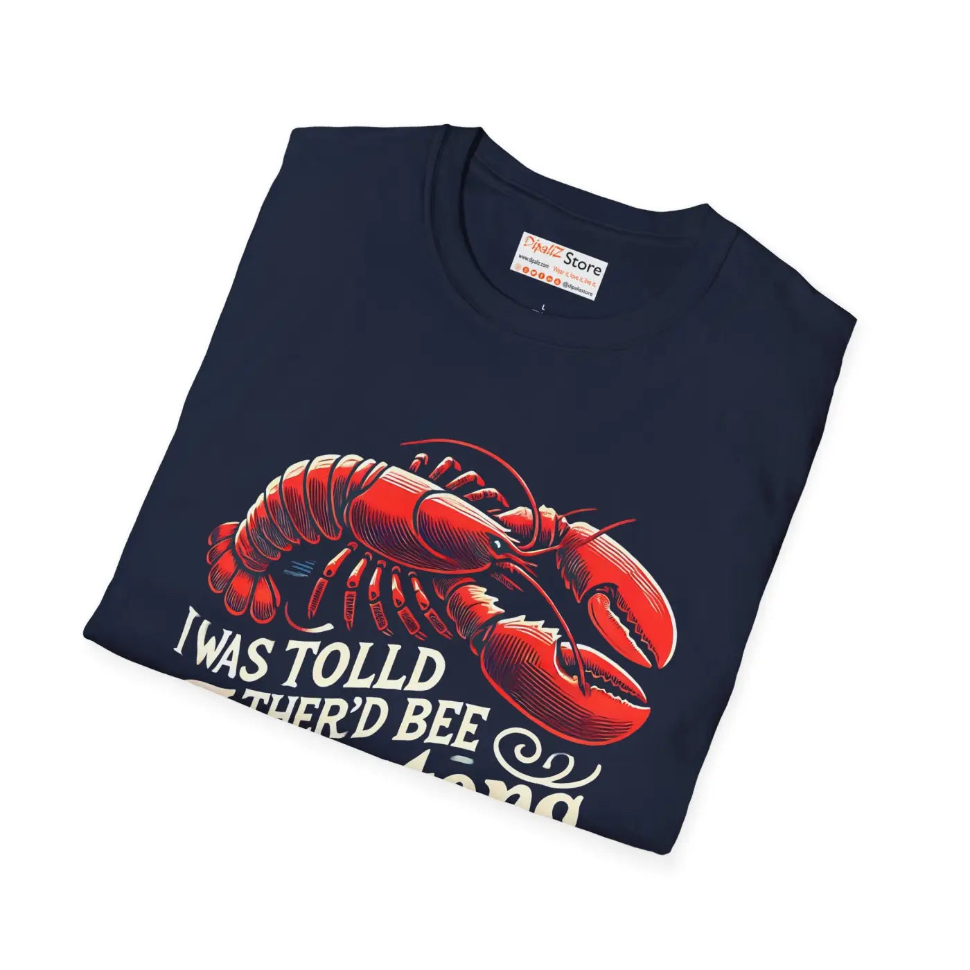 Lobster Lovers Unisex Softstyle Tee - Cool Vibes Design - DipaliZ