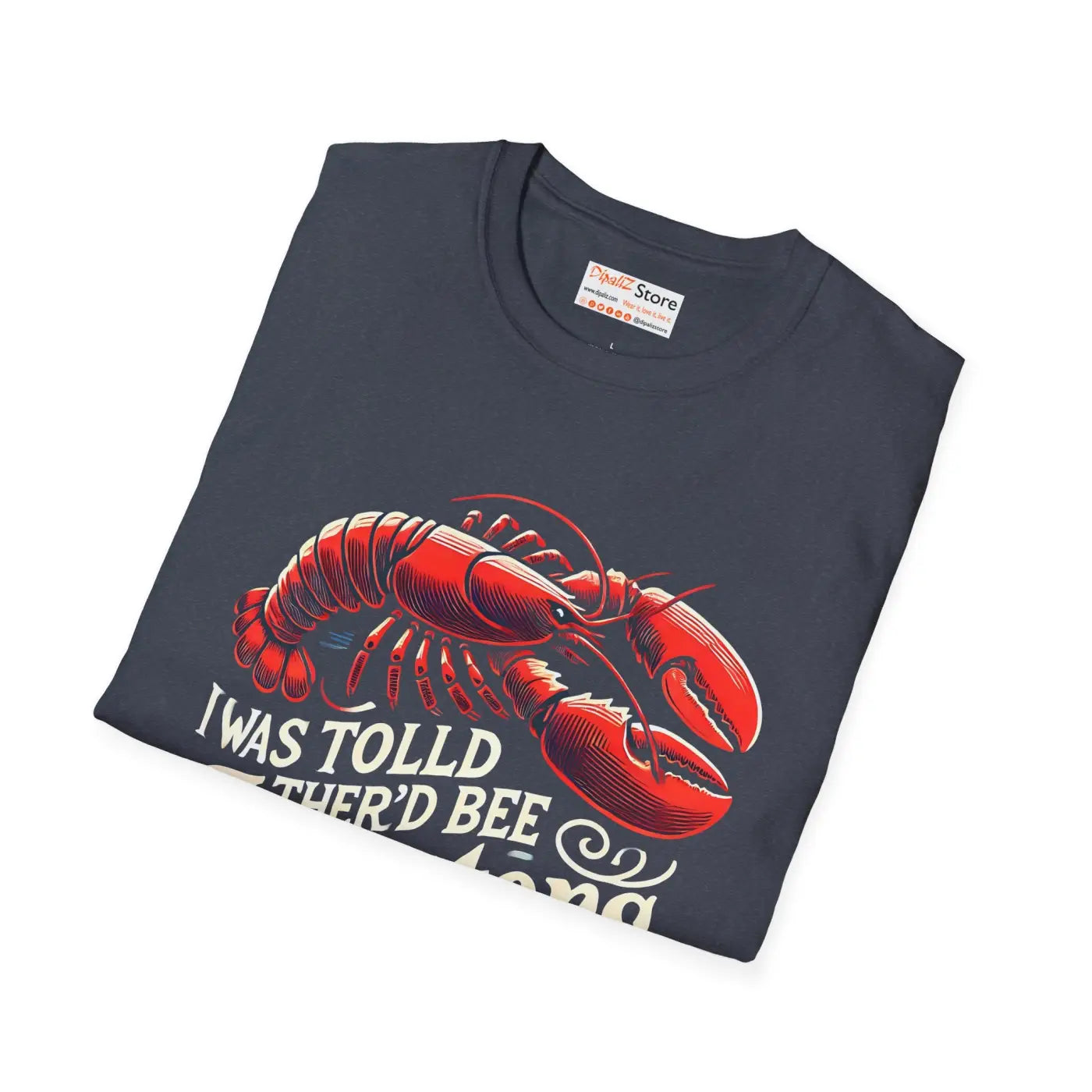 Lobster Lovers Unisex Softstyle Tee - Cool Vibes Design - DipaliZ