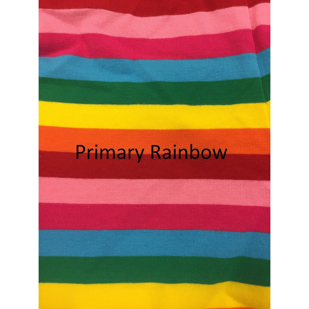Rainbow Button Ruffle Shirt