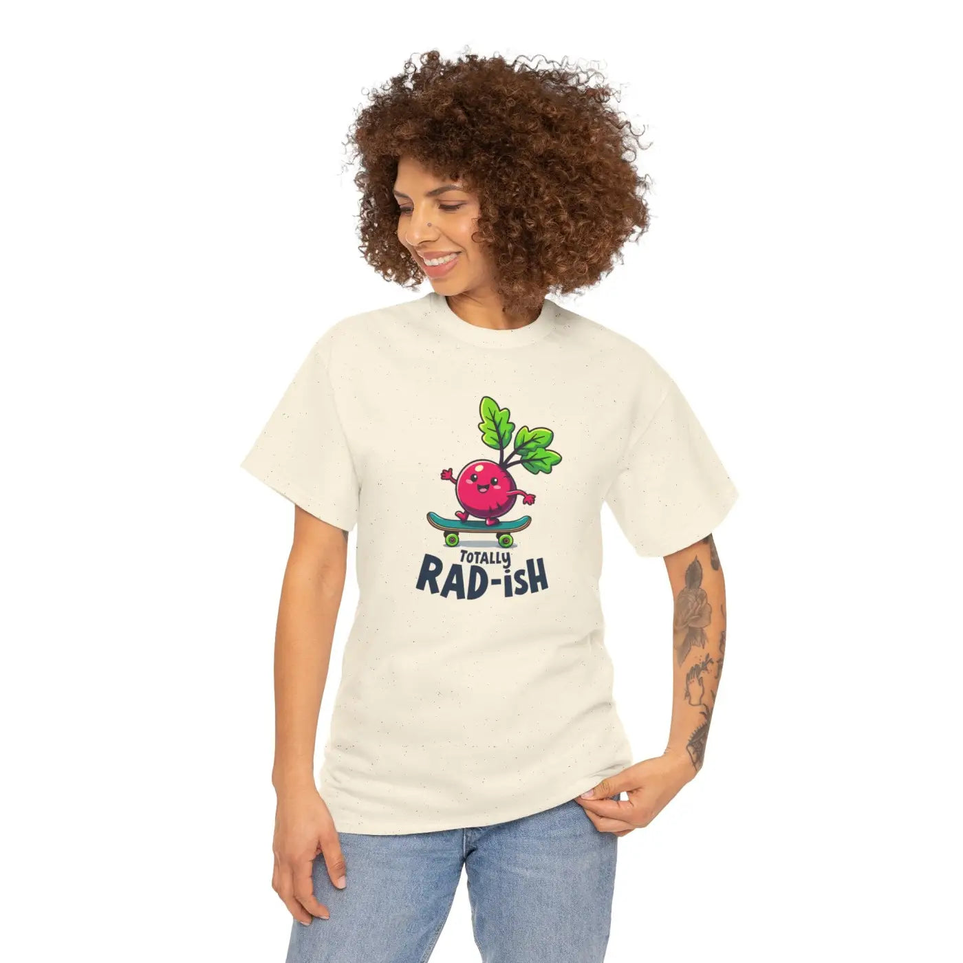 Unisex Heavy Cotton Tee - Veggie Graphic Design - DipaliZ