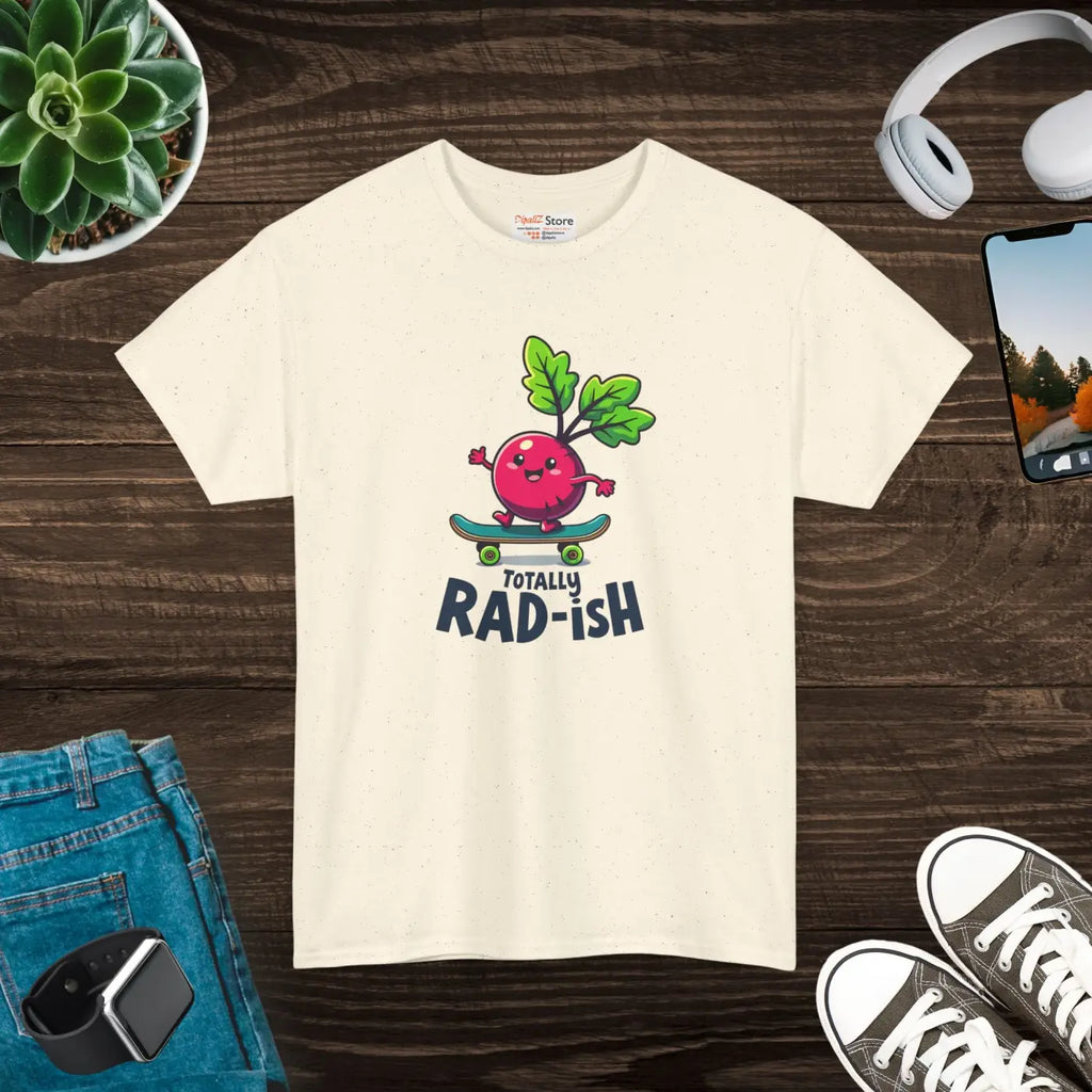 Unisex Heavy Cotton Tee - Veggie Graphic Design - DipaliZ