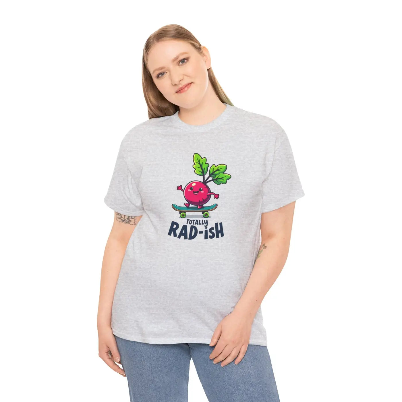 Unisex Heavy Cotton Tee - Veggie Graphic Design - DipaliZ