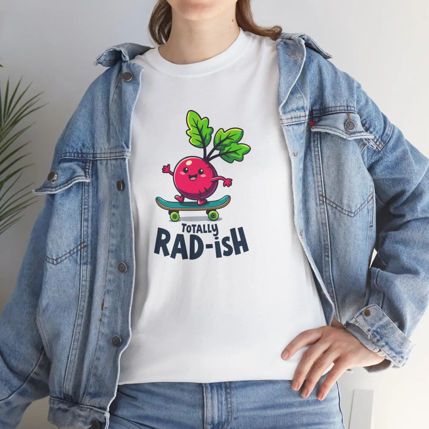 Unisex Heavy Cotton Tee - Veggie Graphic Design - DipaliZ