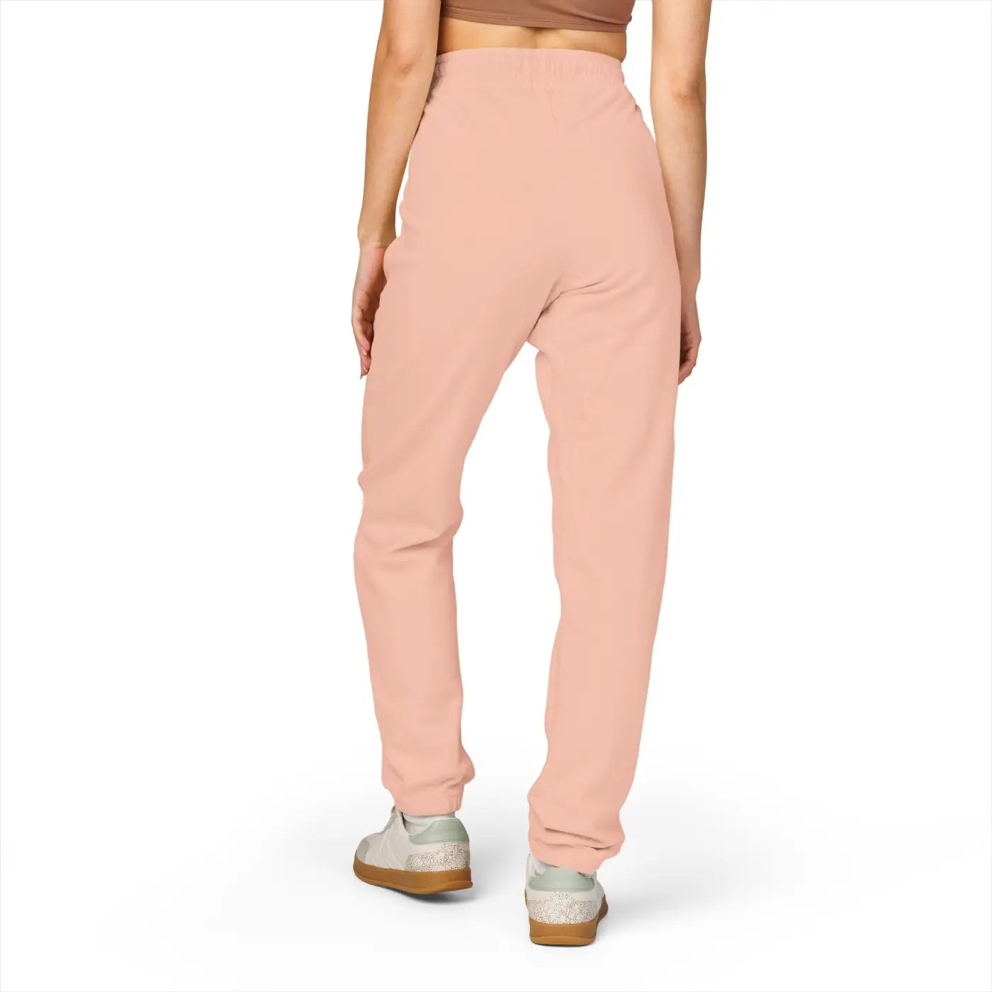 Unisex Fleece Sweatpants - Travel Stamps Graphic Comfort - DipaliZ