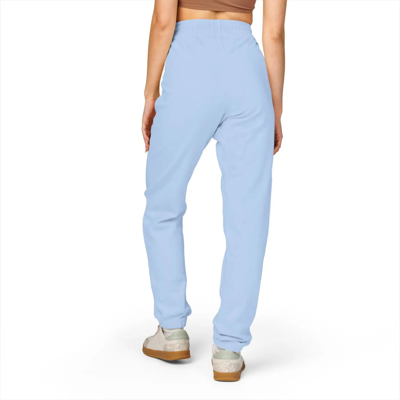 Unisex Fleece Sweatpants - Travel Stamps Graphic Comfort - DipaliZ