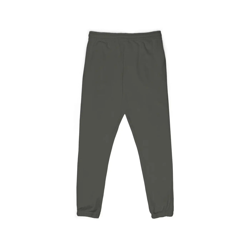 Unisex Fleece Sweatpants - Travel Stamps Graphic Comfort - DipaliZ