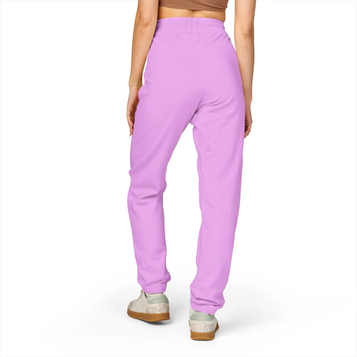 Unisex Fleece Sweatpants - Travel Stamps Graphic Comfort - DipaliZ