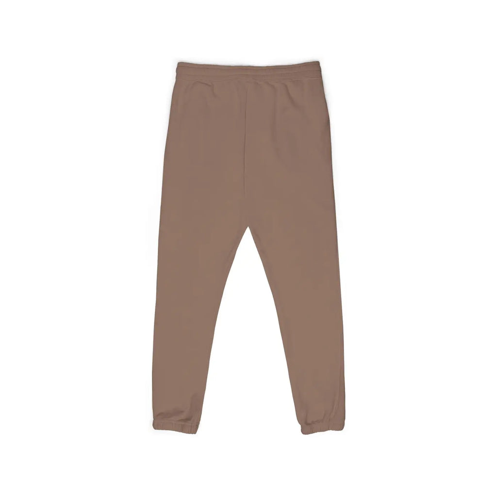 Unisex Fleece Sweatpants - Travel Stamps Graphic Comfort - DipaliZ