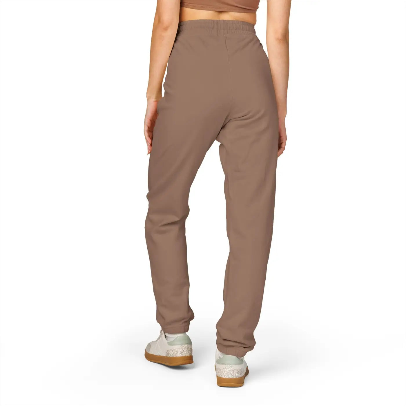 Unisex Fleece Sweatpants - Travel Stamps Graphic Comfort - DipaliZ