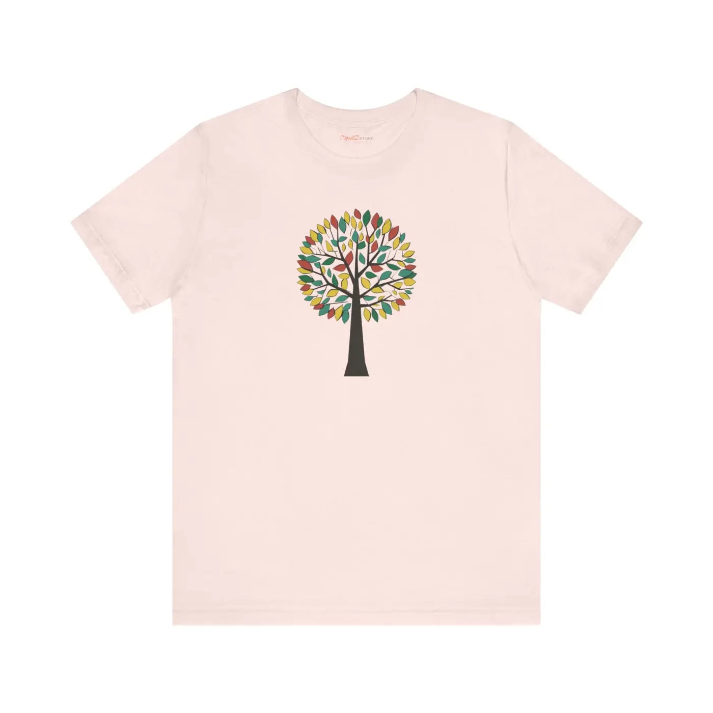 Colorful Tree Design Unisex Jersey Short Sleeve Tee - DipaliZ