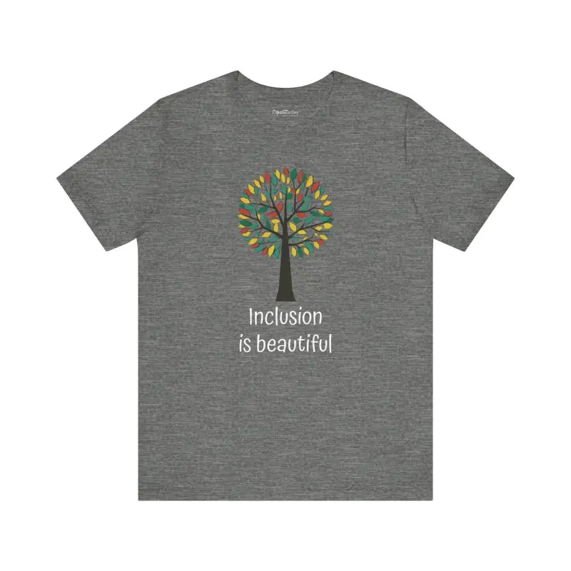 Rainbow Tree Design Unisex Tee - Pride and Unity - DipaliZ