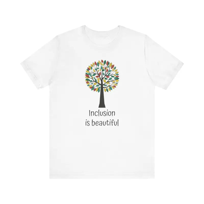 Rainbow Tree Design Unisex Tee - Pride and Unity - DipaliZ