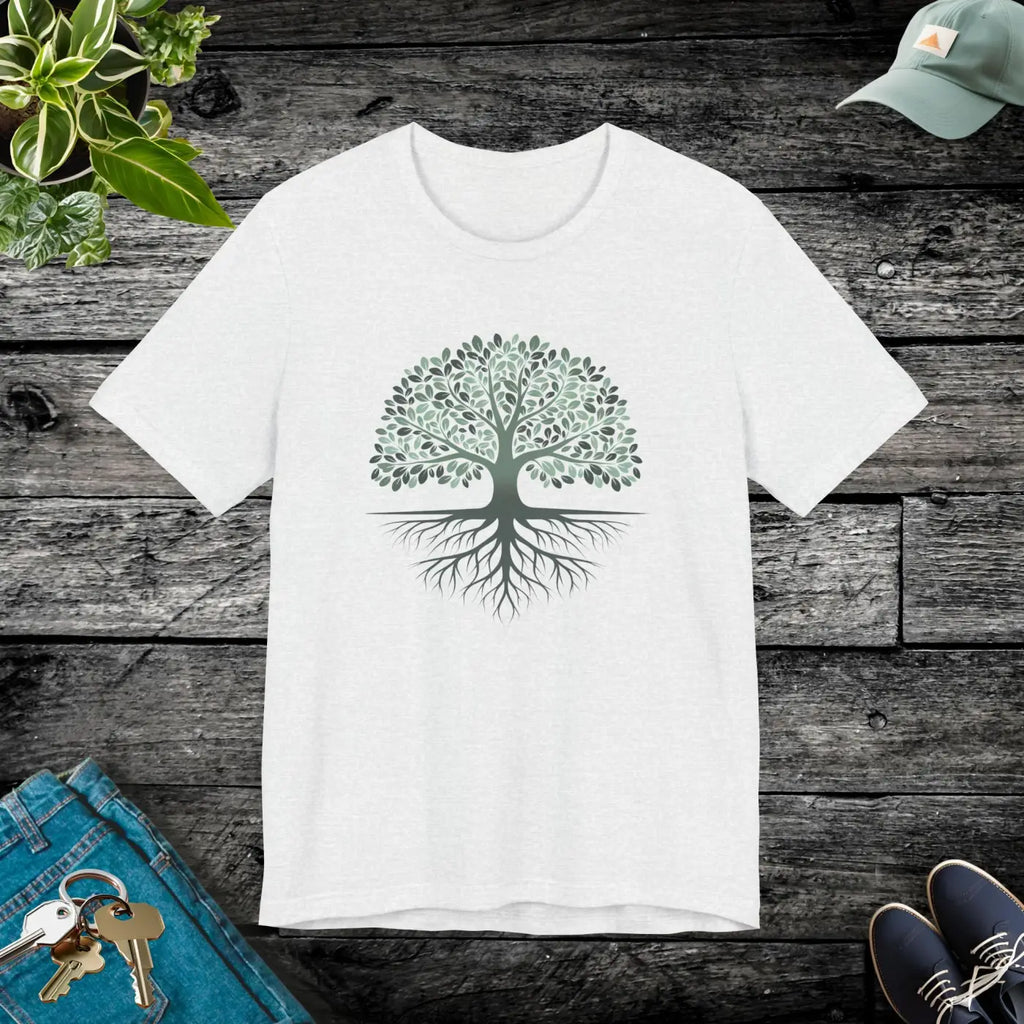Tree Roots Tee - Soft Cotton Bella+Canvas Fit - DipaliZ