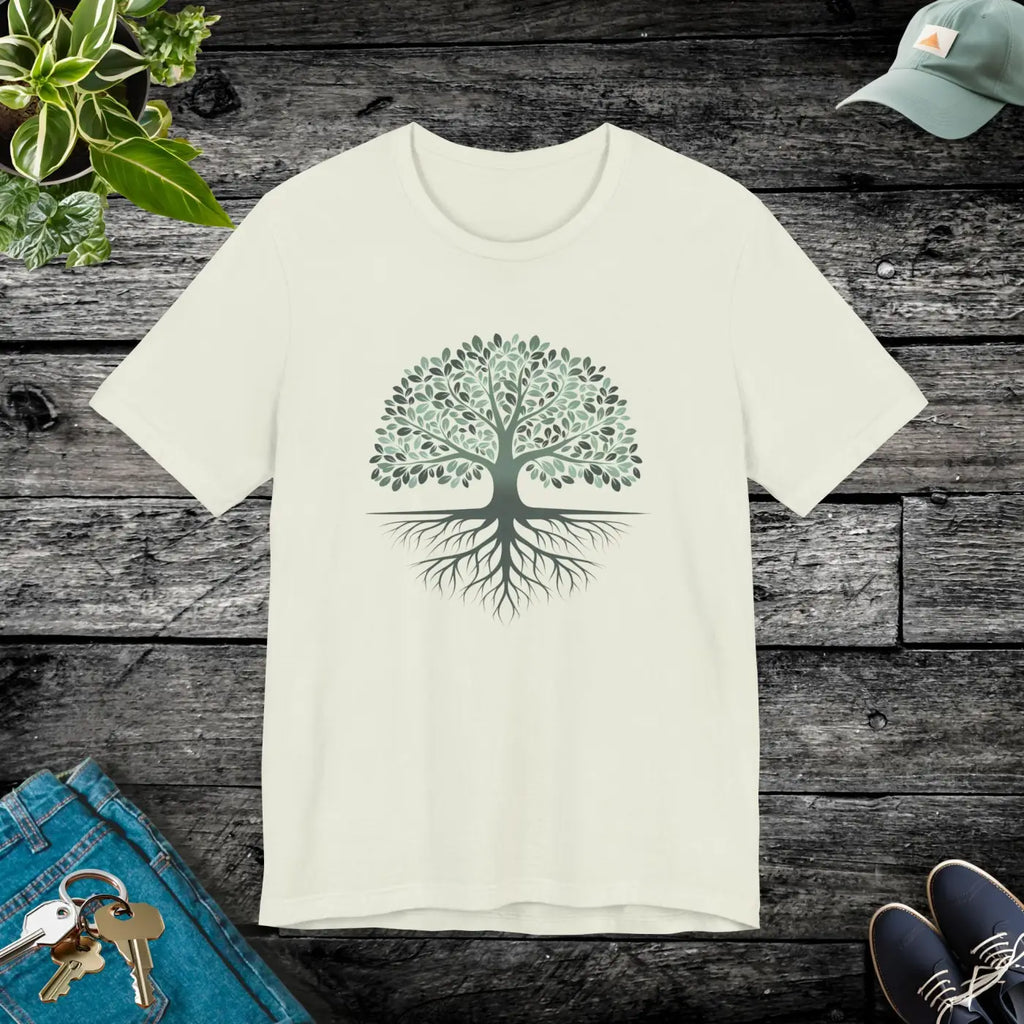 Tree Roots Tee - Soft Cotton Bella+Canvas Fit - DipaliZ