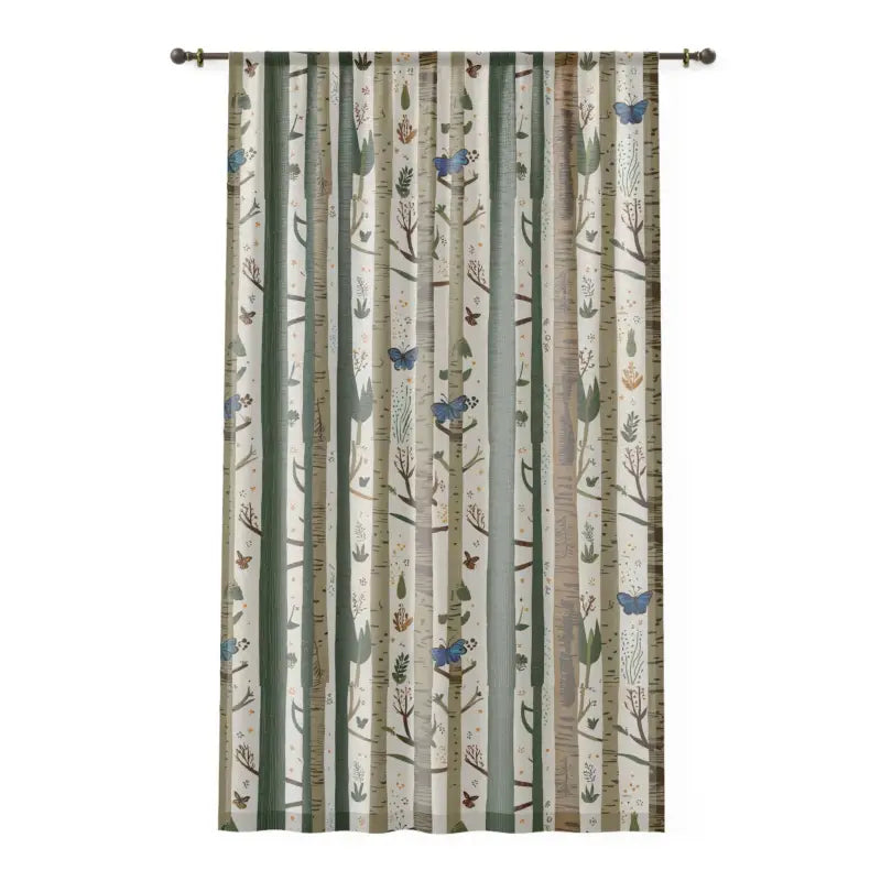 Butterfly Curtains - Nature's Elegance Window Decor - DipaliZ
