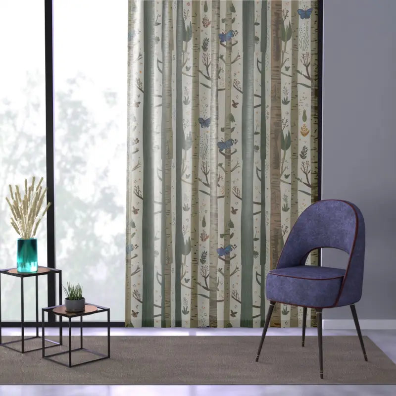 Butterfly Curtains - Nature's Elegance Window Decor - DipaliZ