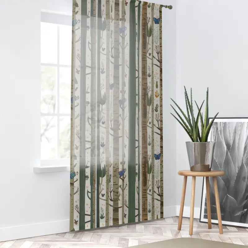 Butterfly Curtains - Nature's Elegance Window Decor - DipaliZ