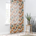 Autumn Trees Window Curtain - Cozy Home Decor - DipaliZ