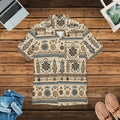 Tropical Trees Unisex Hawaiian Button-Down - Summer Style - DipaliZ