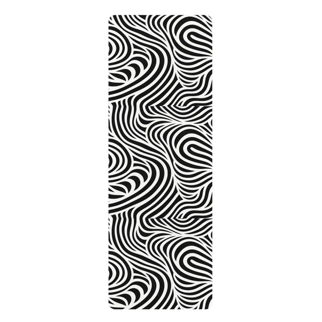 Trendy Rubber Yoga Mat - Stylish Grip and Comfort - DipaliZ