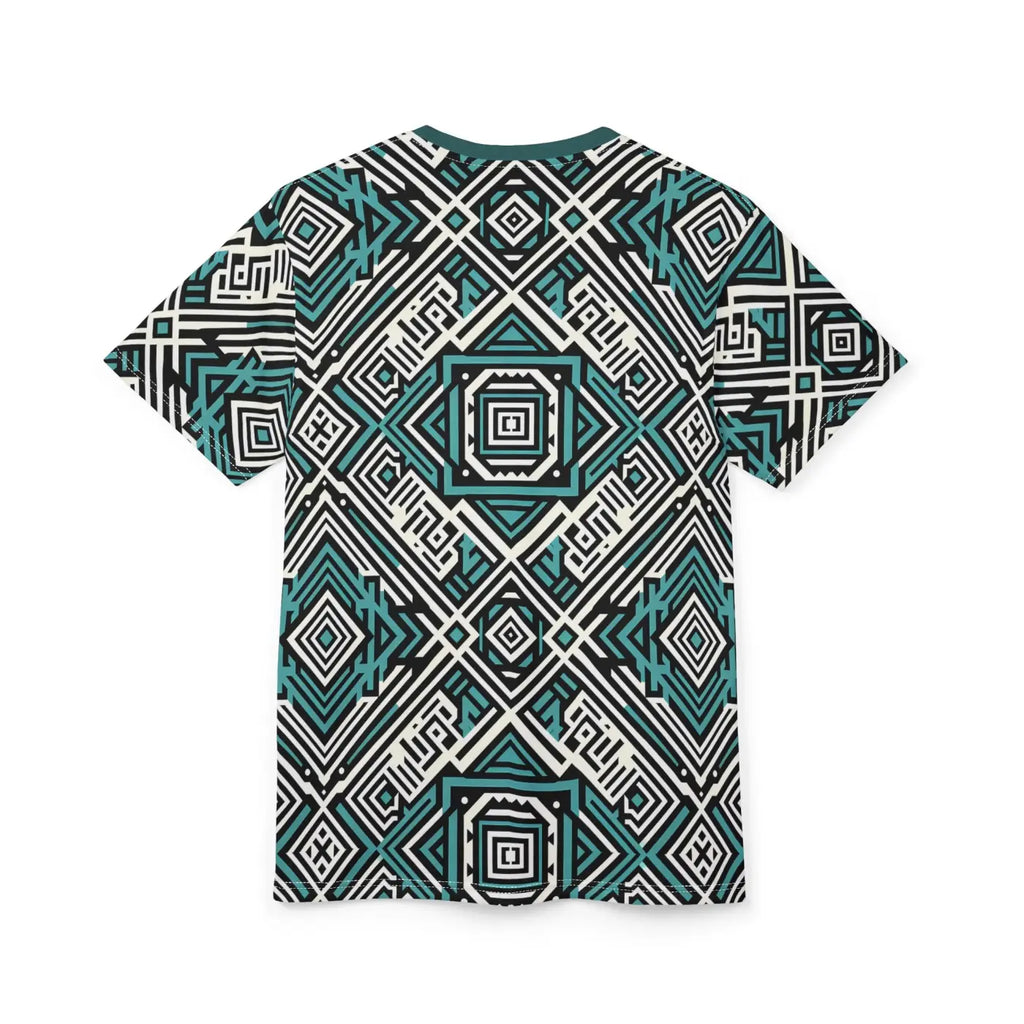 Trendy Geometric Unisex Tee - Vibrant Summer Style - DipaliZ