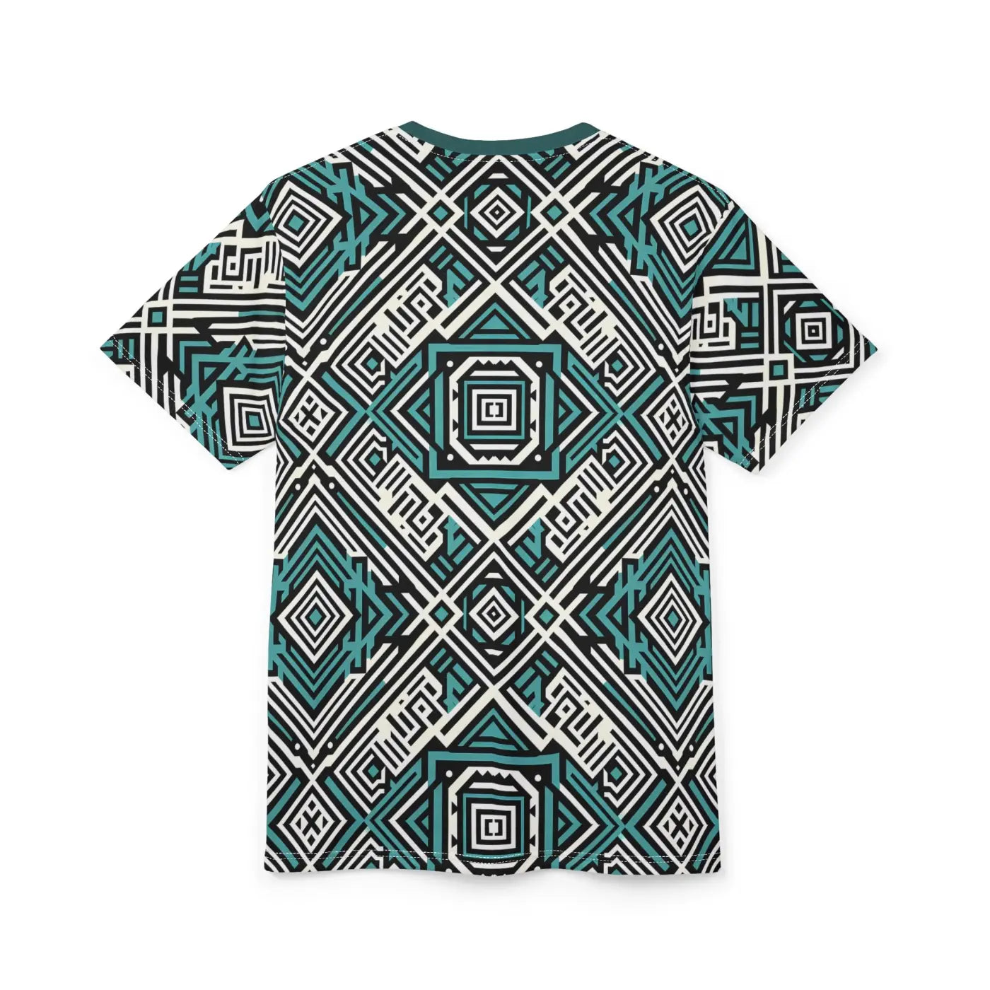 Trendy Geometric Unisex Tee - Vibrant Summer Style - DipaliZ