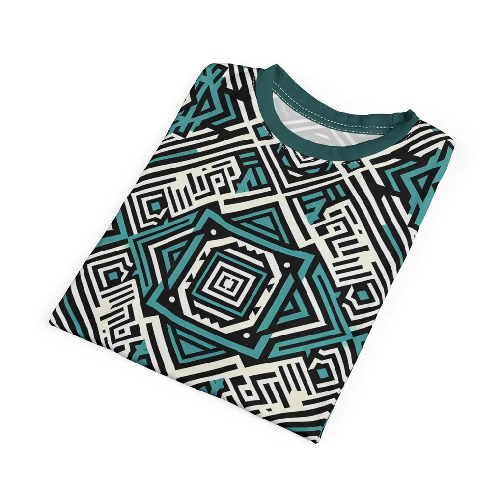Trendy Geometric Unisex Tee - Vibrant Summer Style - DipaliZ