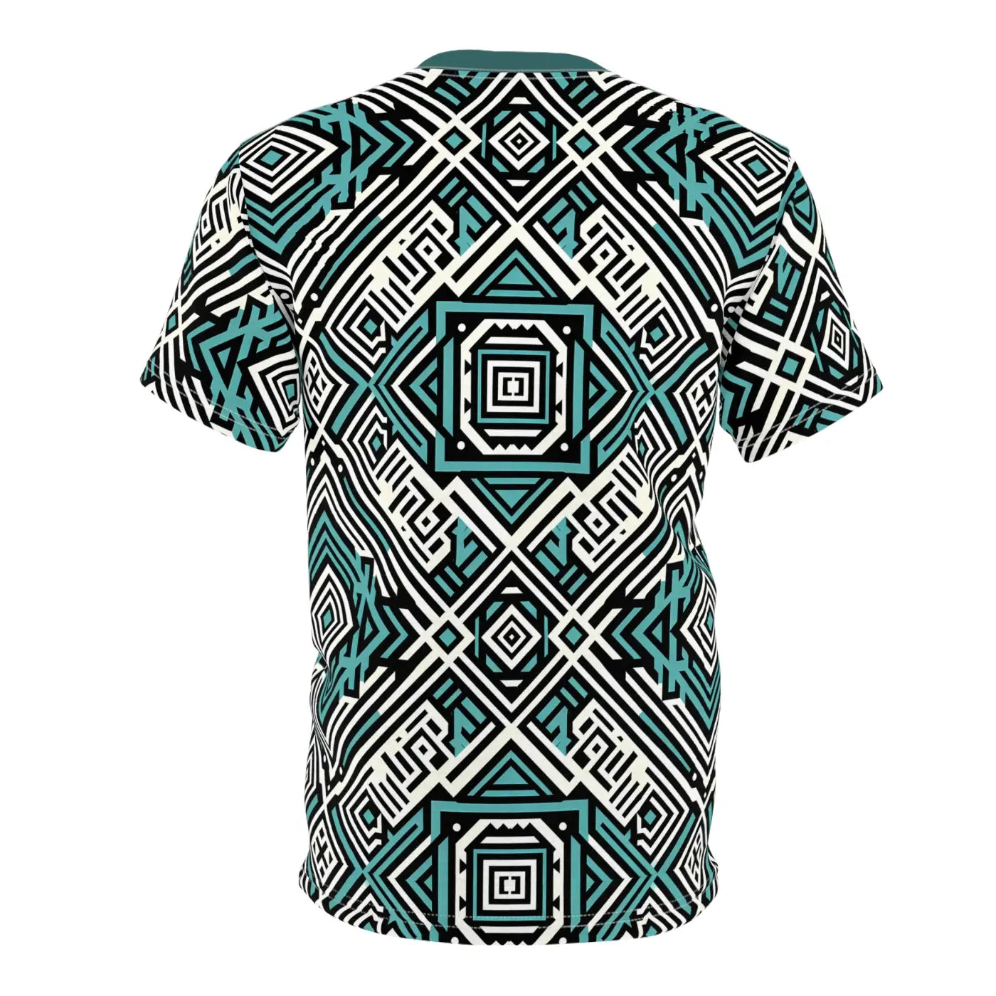 Trendy Geometric Unisex Tee - Vibrant Summer Style - DipaliZ