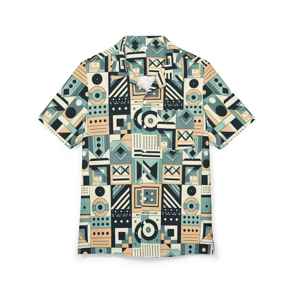 Hawaiian Button-Down Shirt - Summer Vacation Style - DipaliZ