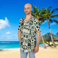 Hawaiian Button-Down Shirt - Summer Vacation Style - DipaliZ