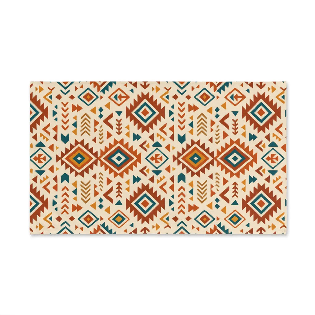 Premium Tribal Pattern Hand Towel - Aztec Bohemian Design - DipaliZ