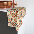 Premium Tribal Pattern Hand Towel - Aztec Bohemian Design - DipaliZ