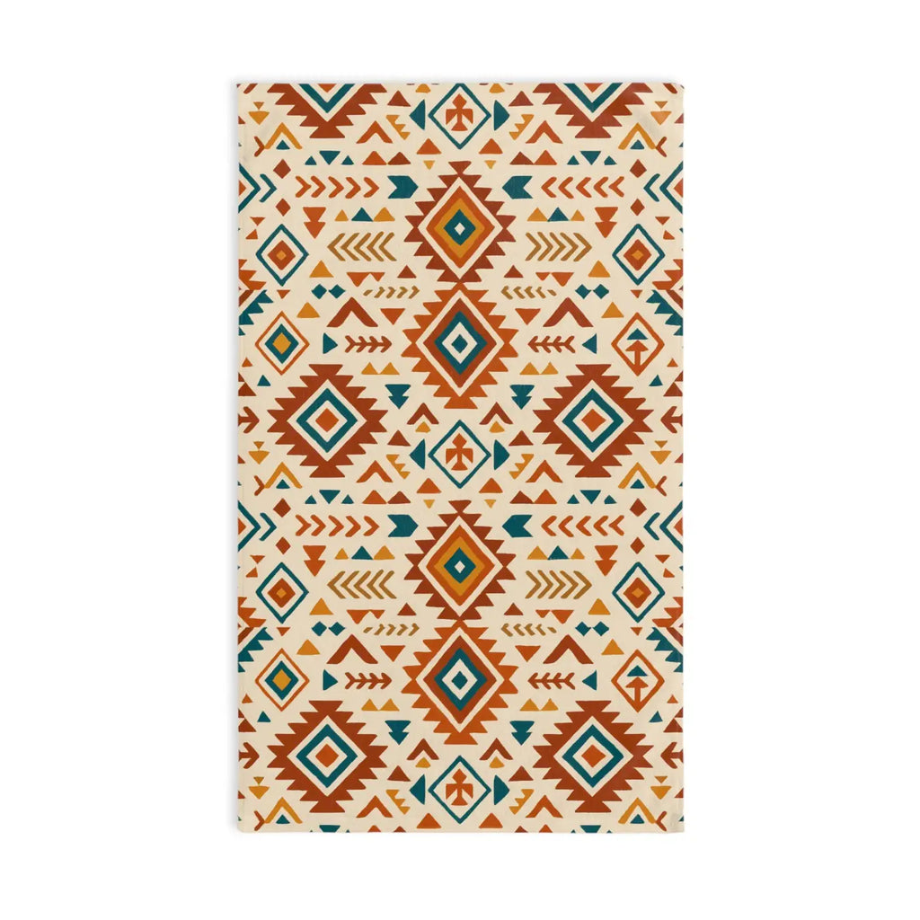 Premium Tribal Pattern Hand Towel - Aztec Bohemian Design - DipaliZ