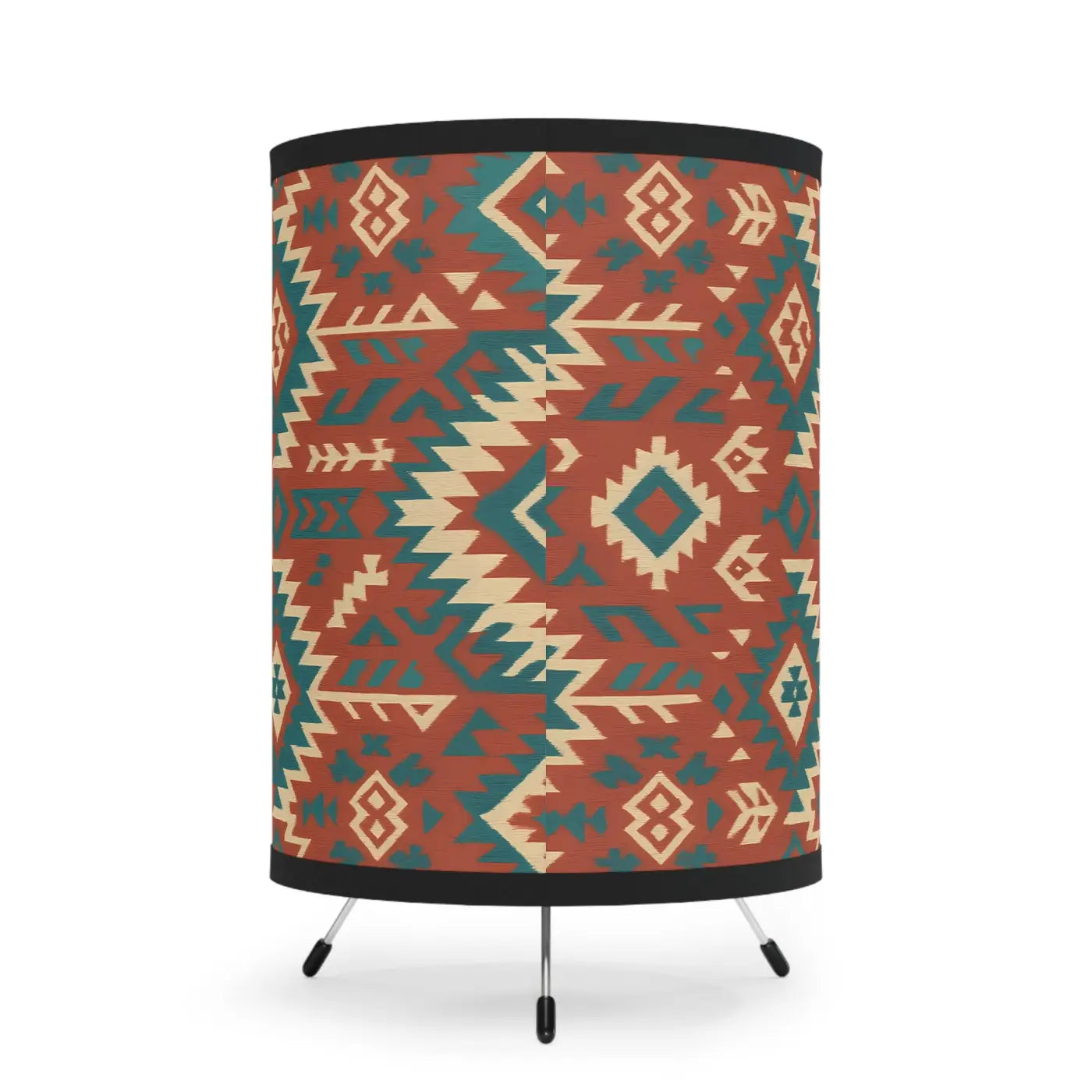 Tribal Tripod Lamp - Bohemian Home Decor Lighting - DipaliZ