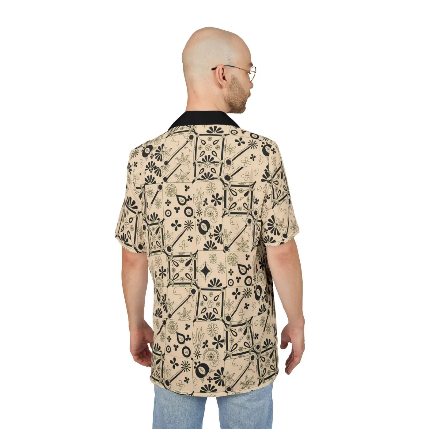 Casual Summer Shirt - Tropical Print Beach Party Attire - DipaliZ