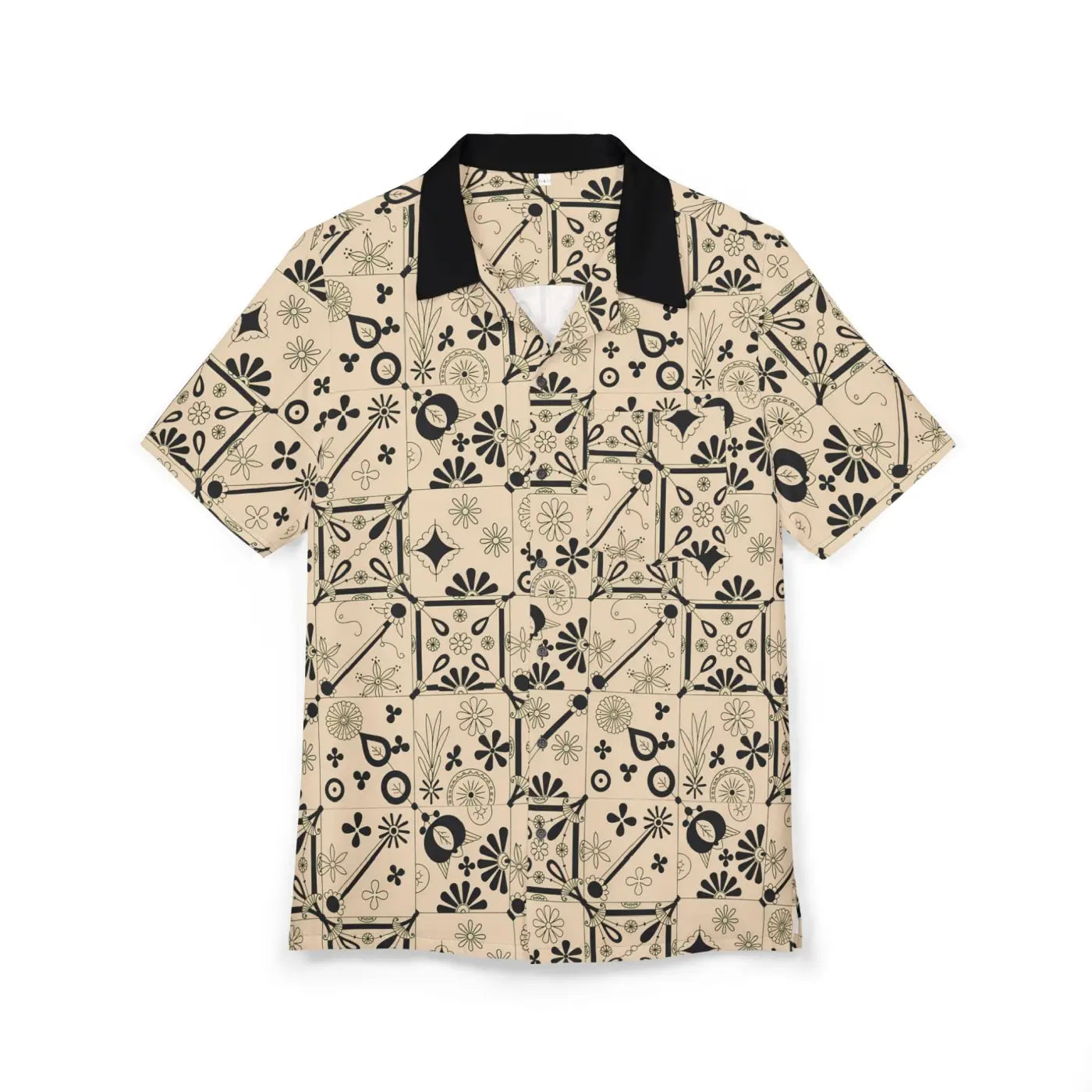 Casual Summer Shirt - Tropical Print Beach Party Attire - DipaliZ