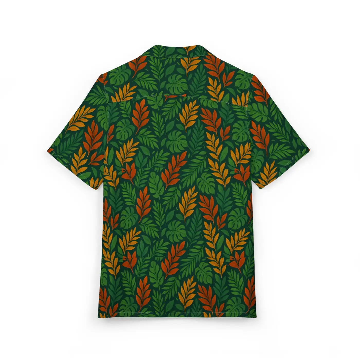 Leaf Print Summer Shirt - Tropical Vibes All Season - DipaliZ