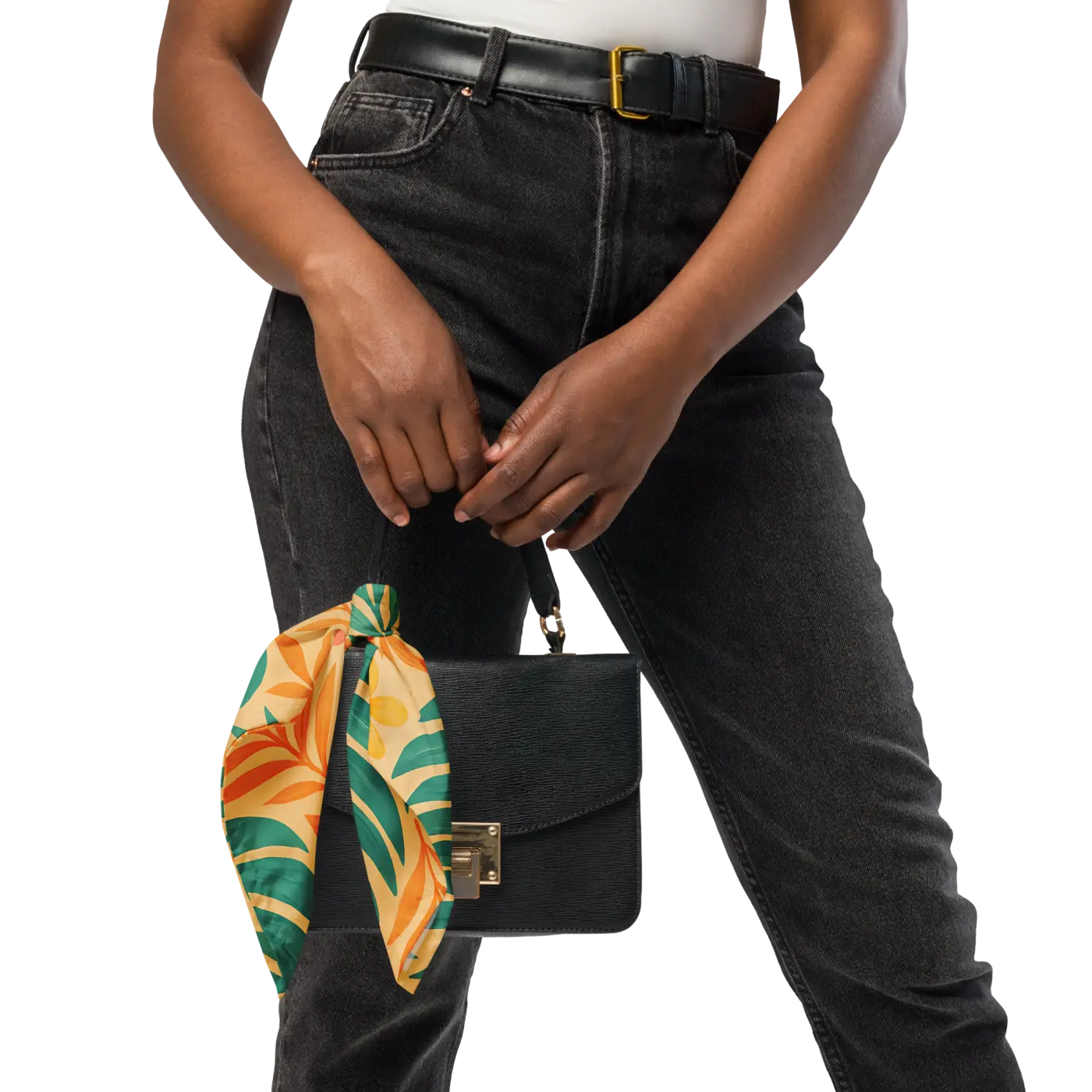 Tropical Florals All-Over Print Bandana - Island Style - DipaliZ