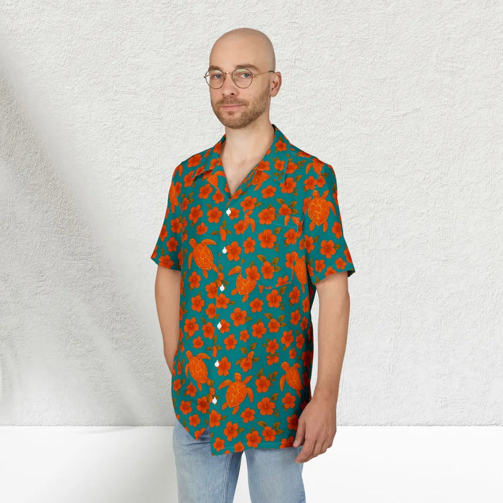 Premium Tropical Hawaiian Shirt - Summer Party Vibes - DipaliZ
