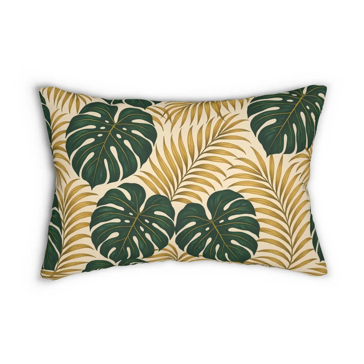 Tropical Lumbar Pillow - Premium Cozy Vibes Style - DipaliZ