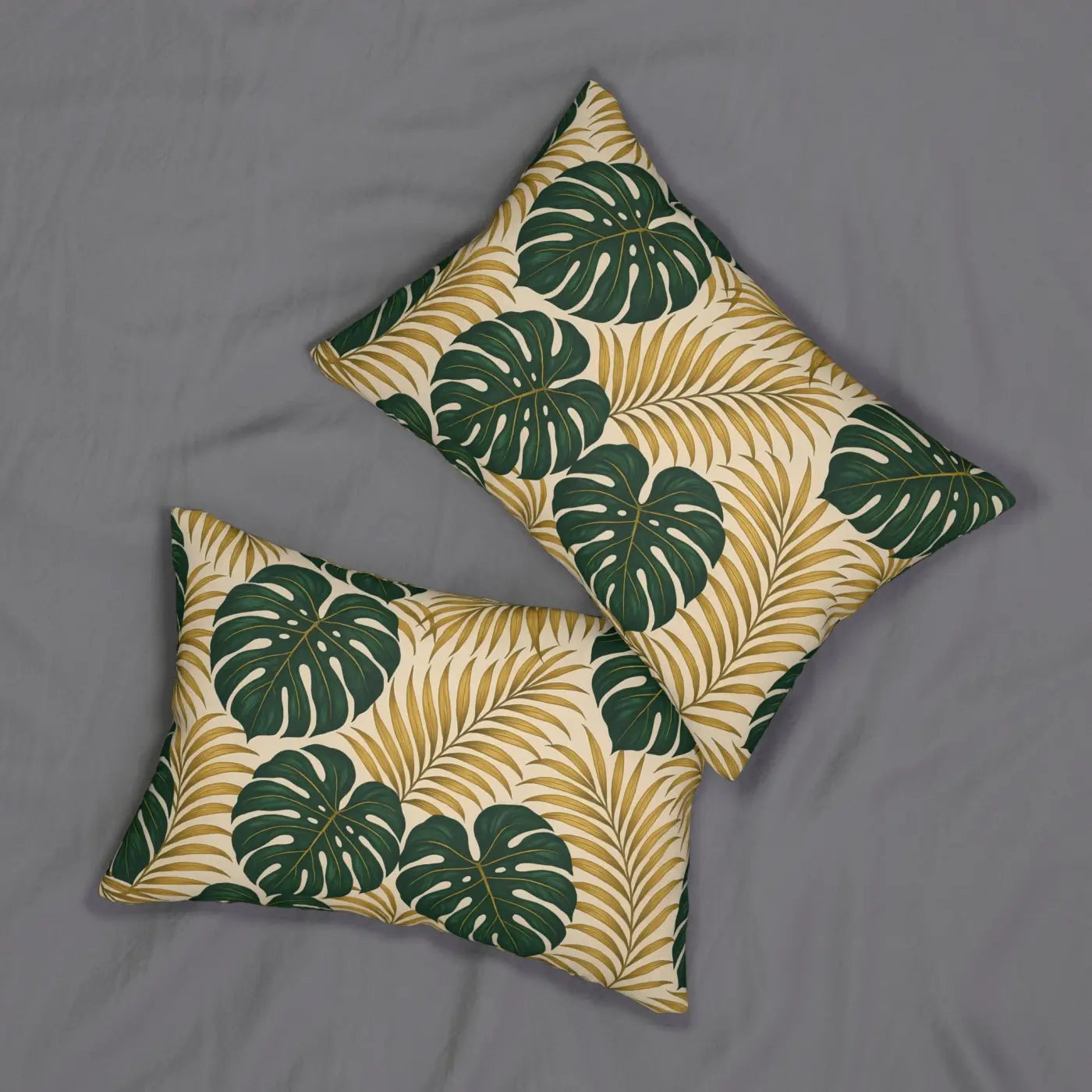 Tropical Lumbar Pillow - Premium Cozy Vibes Style - DipaliZ