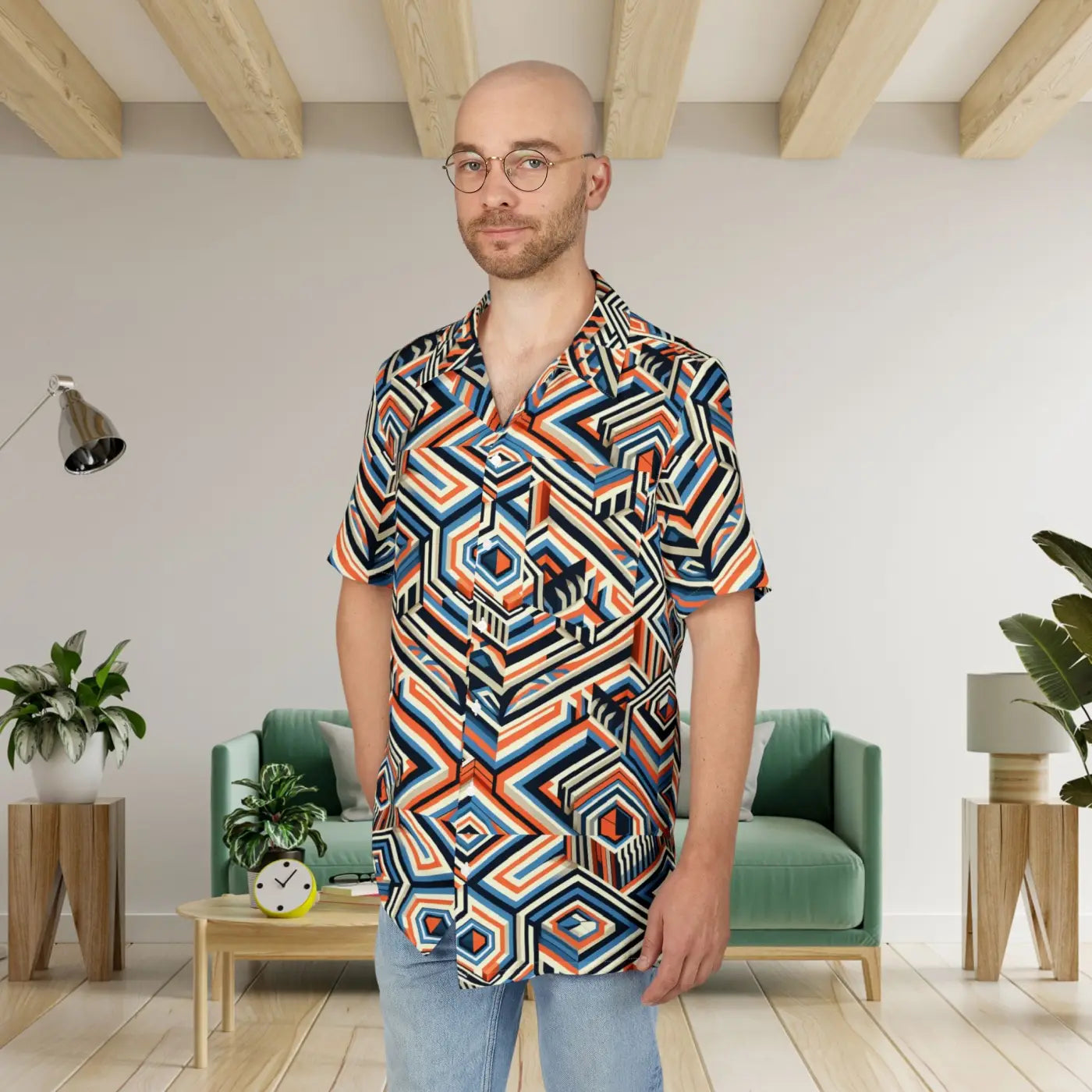 Unisex Hawaiian Shirt - Tropical Vibes Beach Party Style - DipaliZ